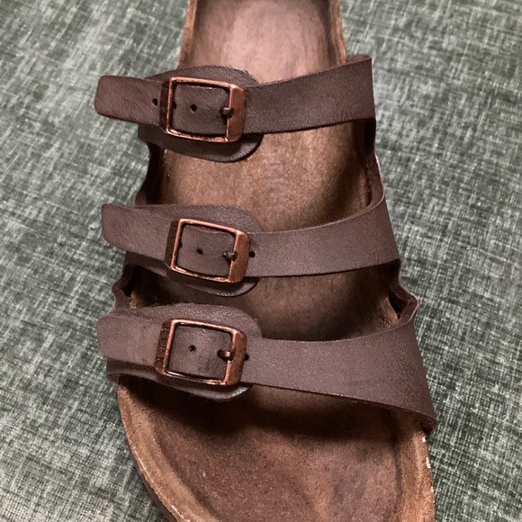 Birkenstock Florida Soft Footbed Natural Leather Oiled - Habana Size 8-8.5 EUC - Picture 5 of 11